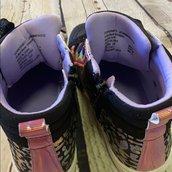 Wonder Nation Lucky Leopard High-Top Sneakers - Picture 6 of 10